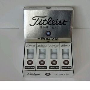 1 Dozen Titleist Pro V1x Left Dash Golf Balls White NEW